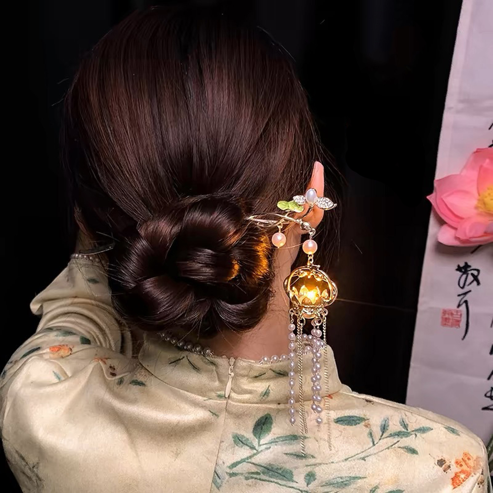 กิ๊บติดผมรูปดอกไม้เรืองแสง กิ๊ - Supply Florist บทวิจารณ์และราคา