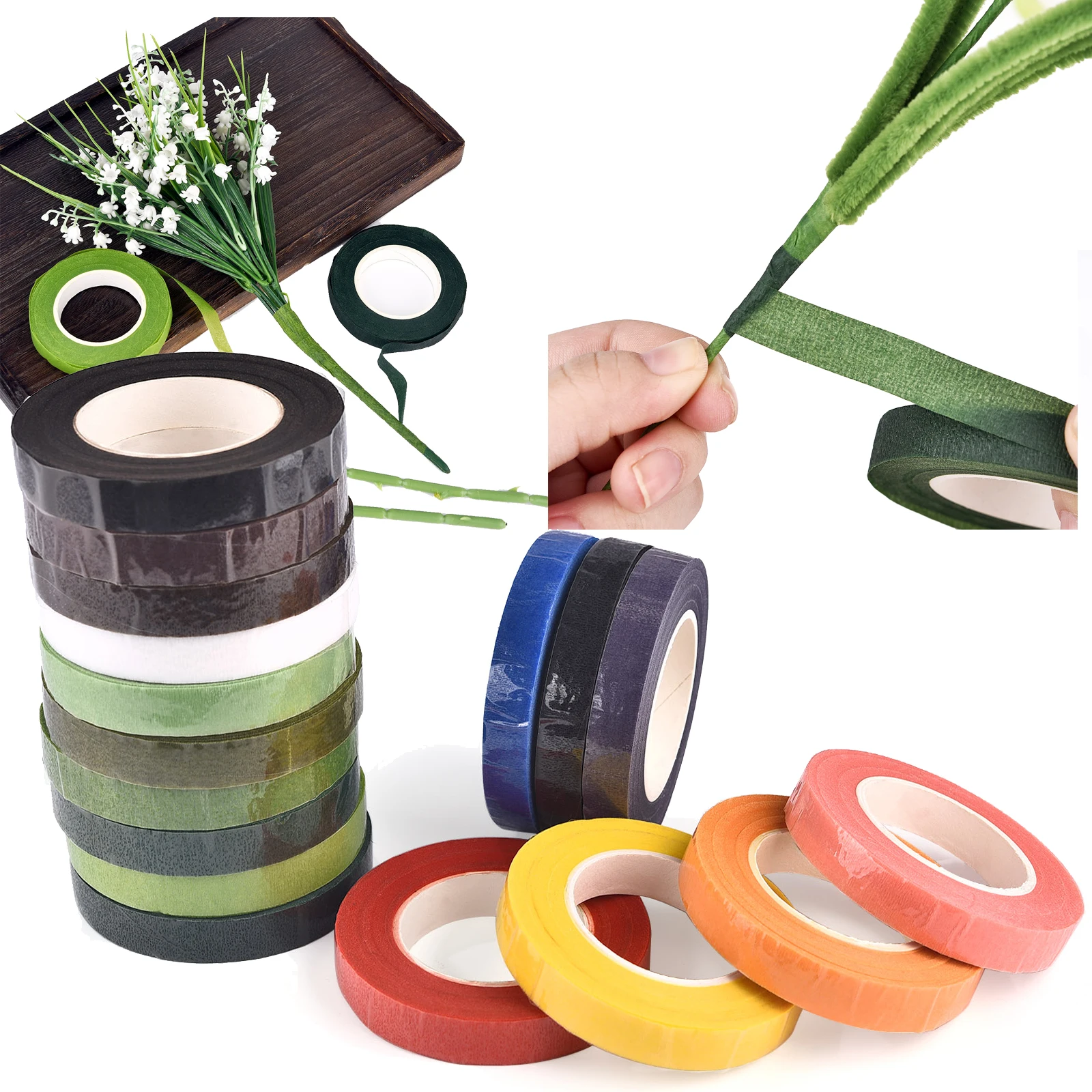 เทปพันก้านดอกไม้ 30 หลา ขนาด 1 - Florist Flower Supply บทวิจารณ์และราคา