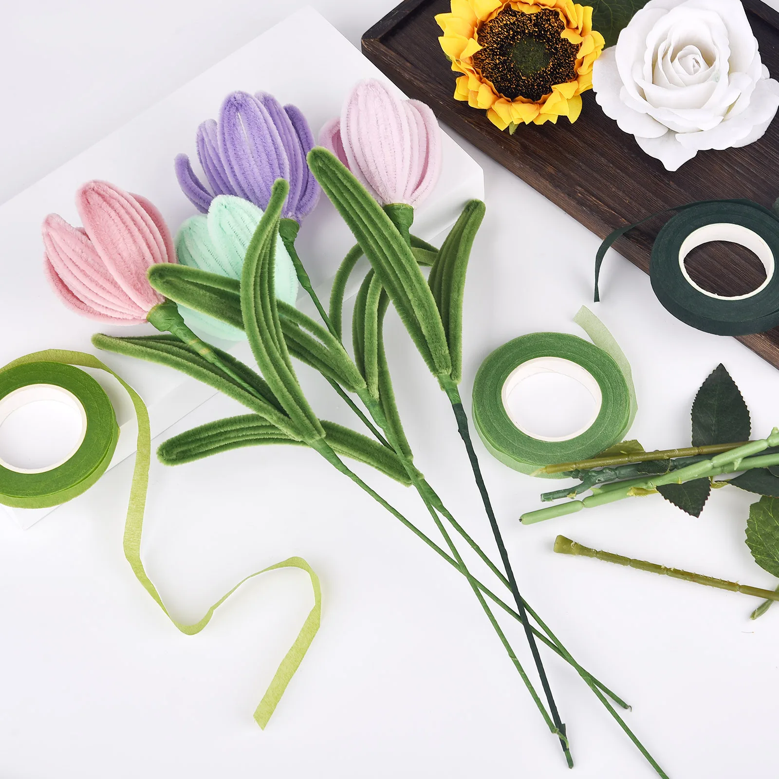 เทปพันก้านดอกไม้ 30 หลา ขนาด 1 - Florist Flower Supply บทวิจารณ์และราคา
