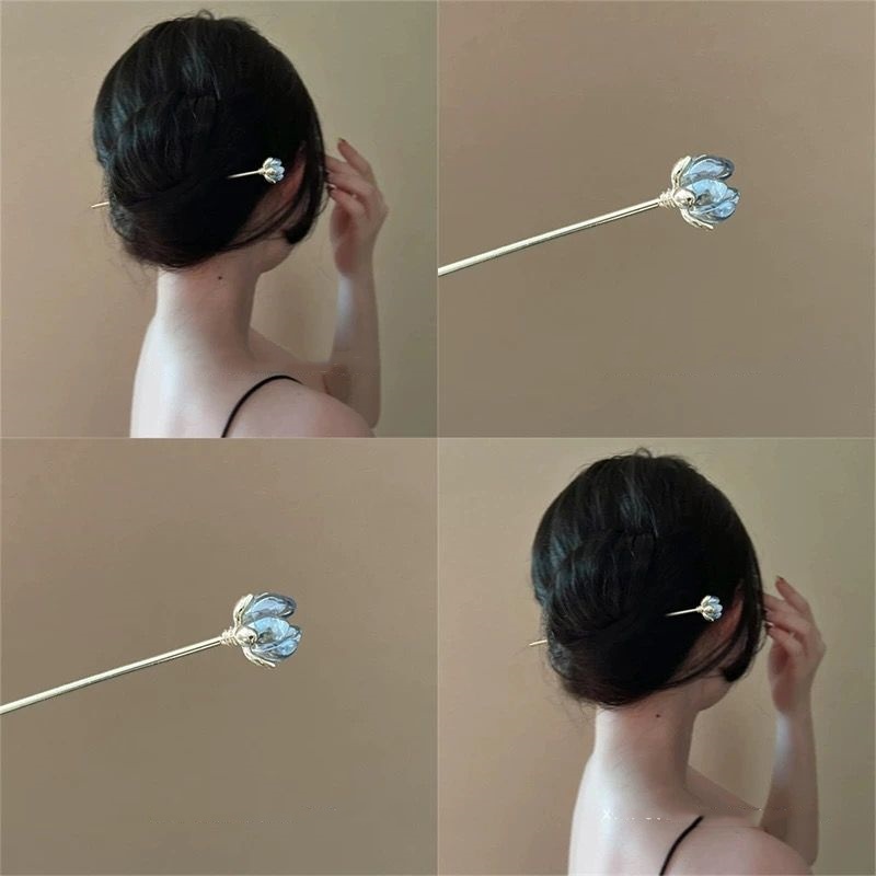กิ๊บติดผมรูปดอกไม้สีฟ้า, เครื่ - Supply Florist บทวิจารณ์และราคา