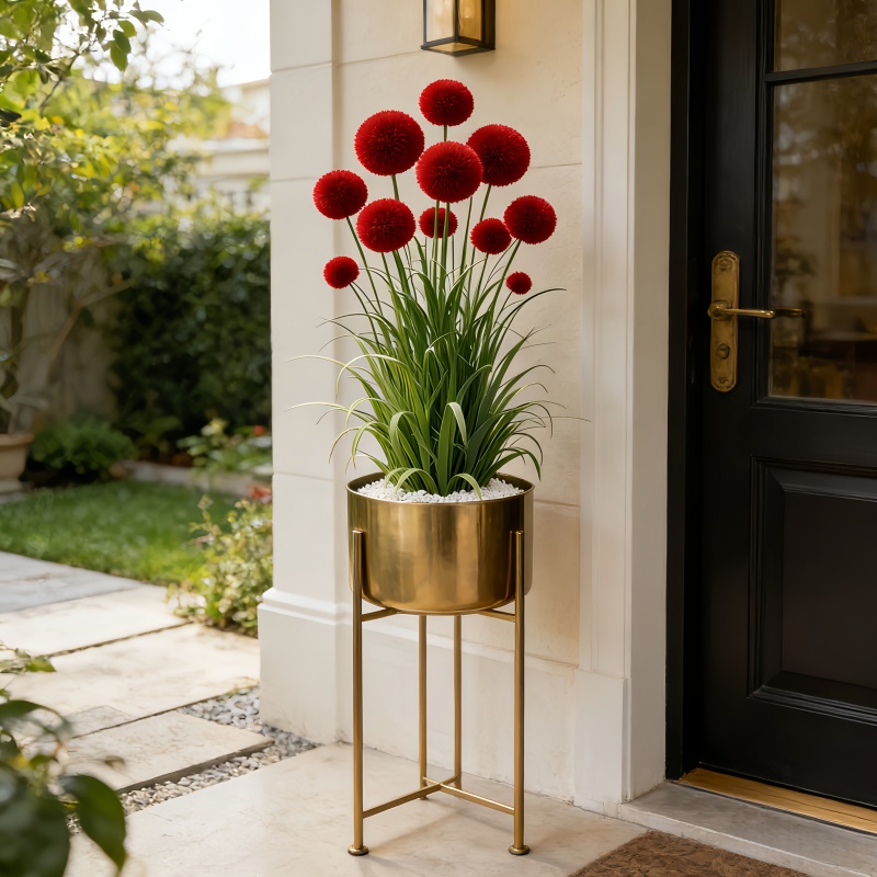 4 ชิ้น = 12 ก้าน, ไม่รวมแจกัน  - Florist Supply Vases บทวิจารณ์และราคา