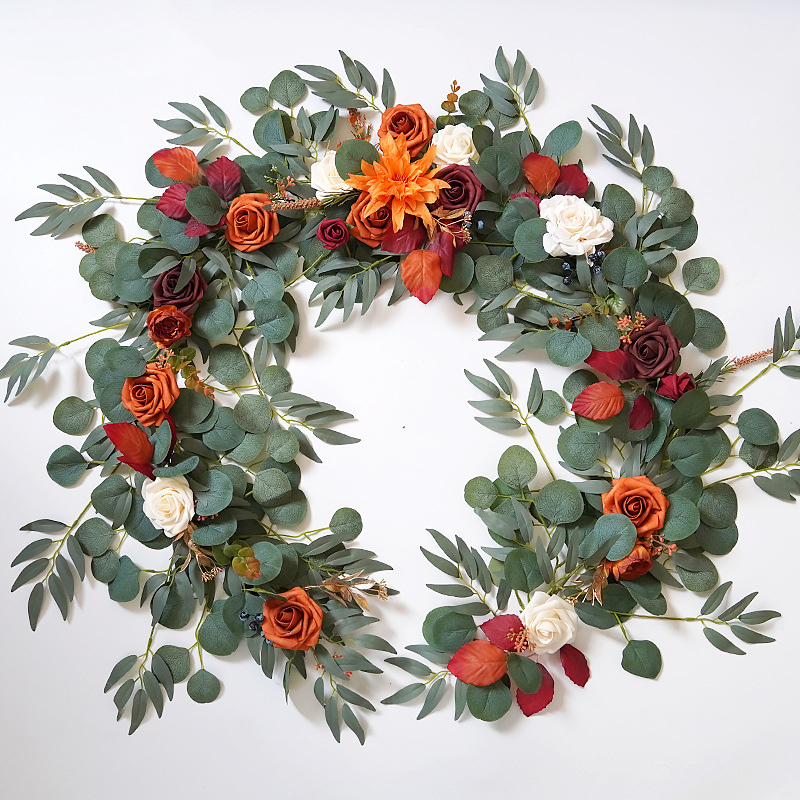 Yannew ประดิษฐ์ดอกไม้ Garlands - Eucalyptus Preserved บทวิจารณ์และราคา